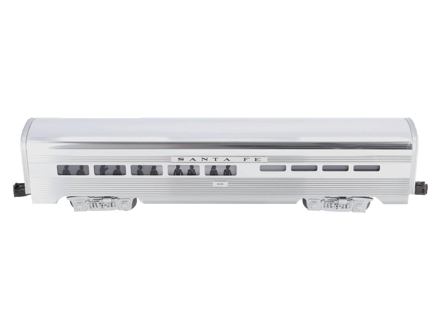 Lionel 6-19111 O Gauge Santa Fe Aluminum Diner Car #601 LN/Box