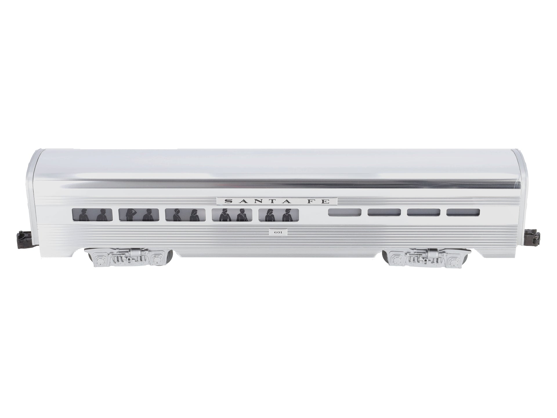 Lionel 6-19111 O Gauge Santa Fe Aluminum Diner Car #601 LN/Box