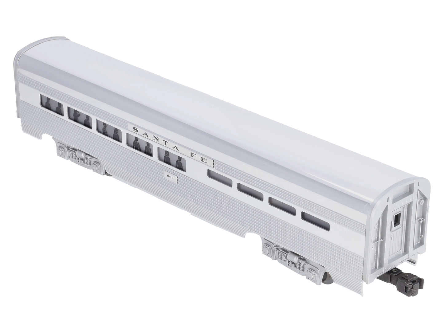 Lionel 6-19111 O Gauge Santa Fe Aluminum Diner Car #601 LN/Box
