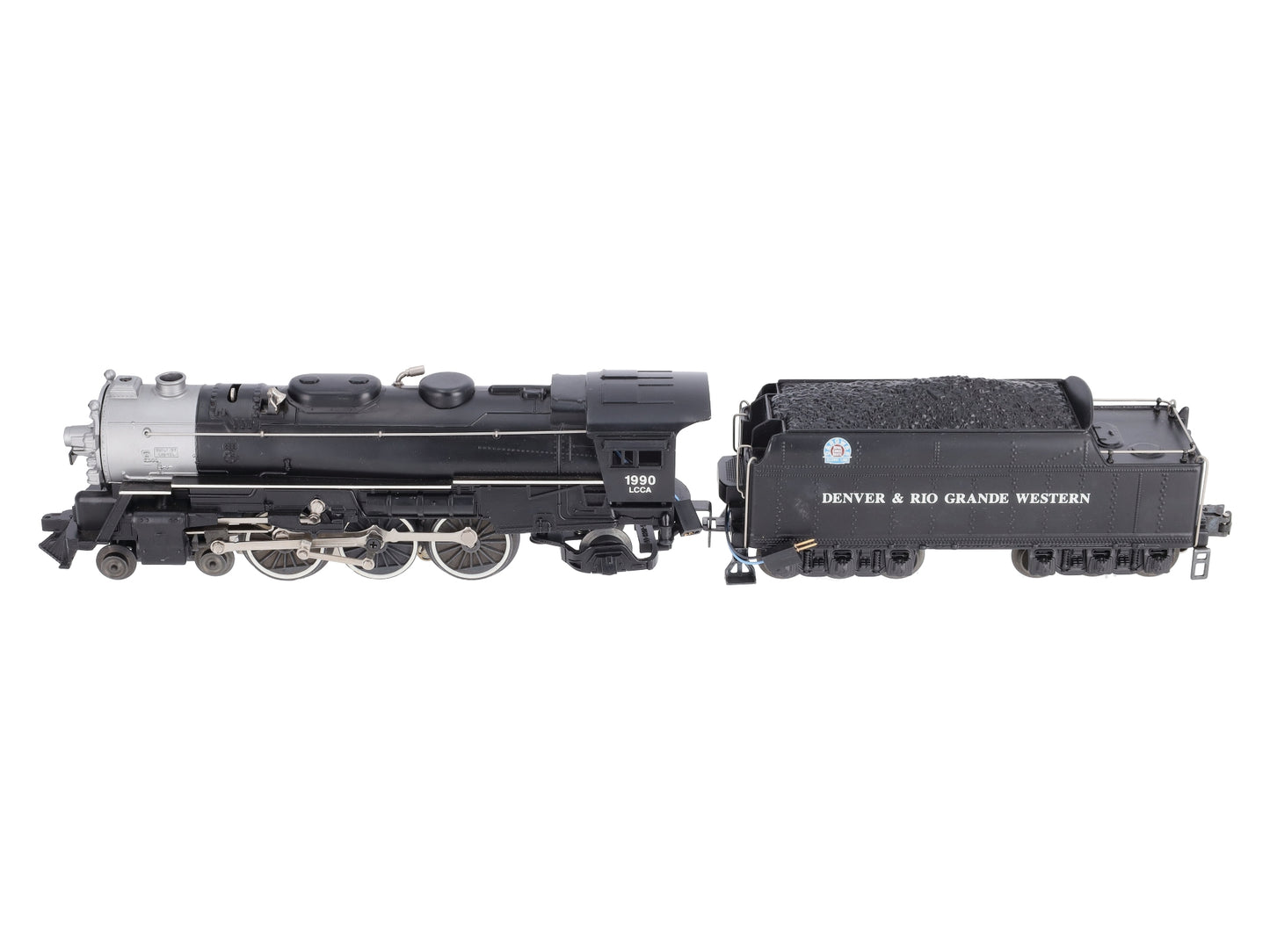 Lionel 6-18090 O Gauge Denver & Rio Grande LCCA 4-6-2 Steam Locomotive #1990 LN/Box