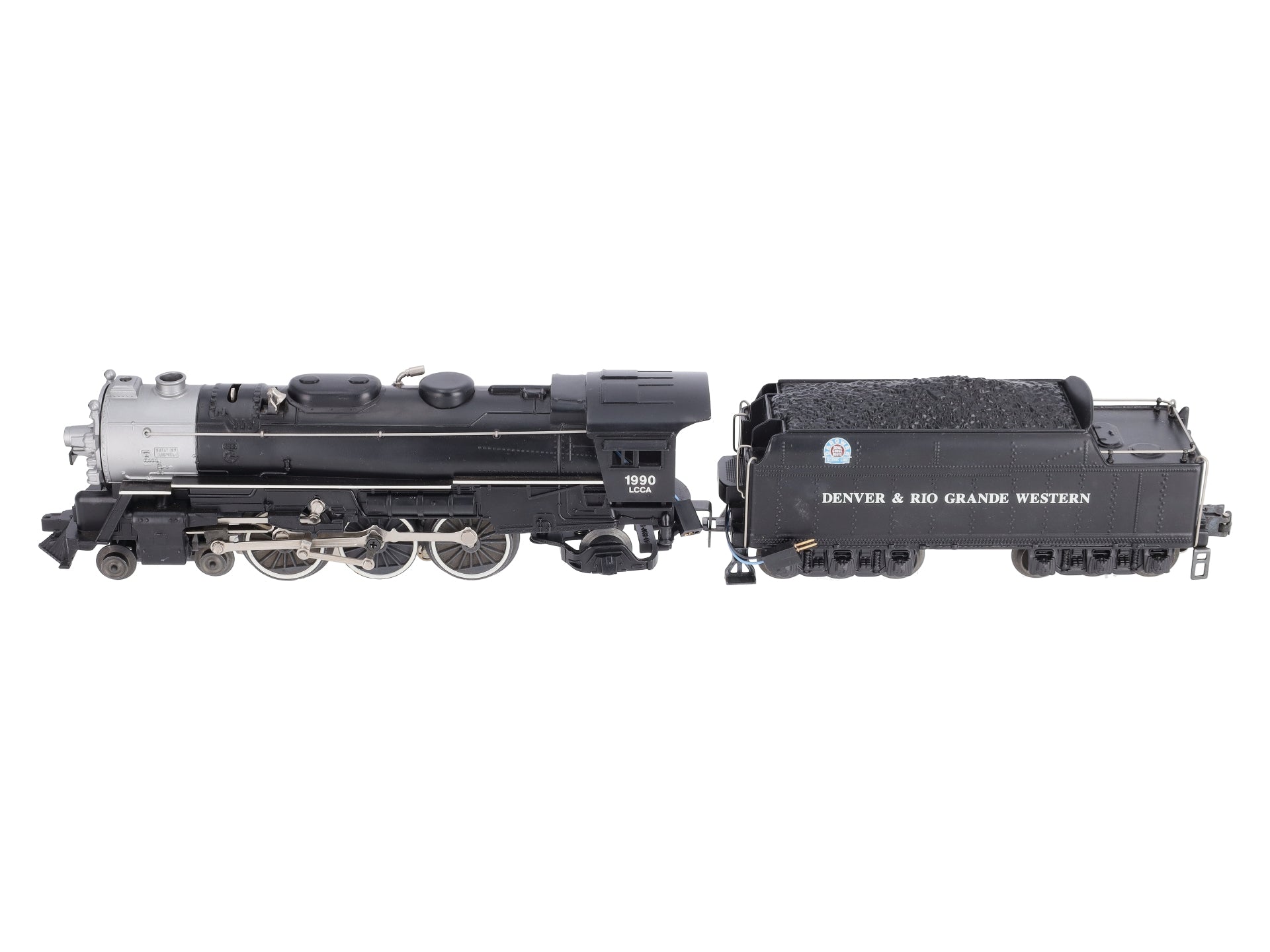 Lionel 6-18090 O Gauge Denver & Rio Grande LCCA 4-6-2 Steam Locomotive #1990 LN/Box