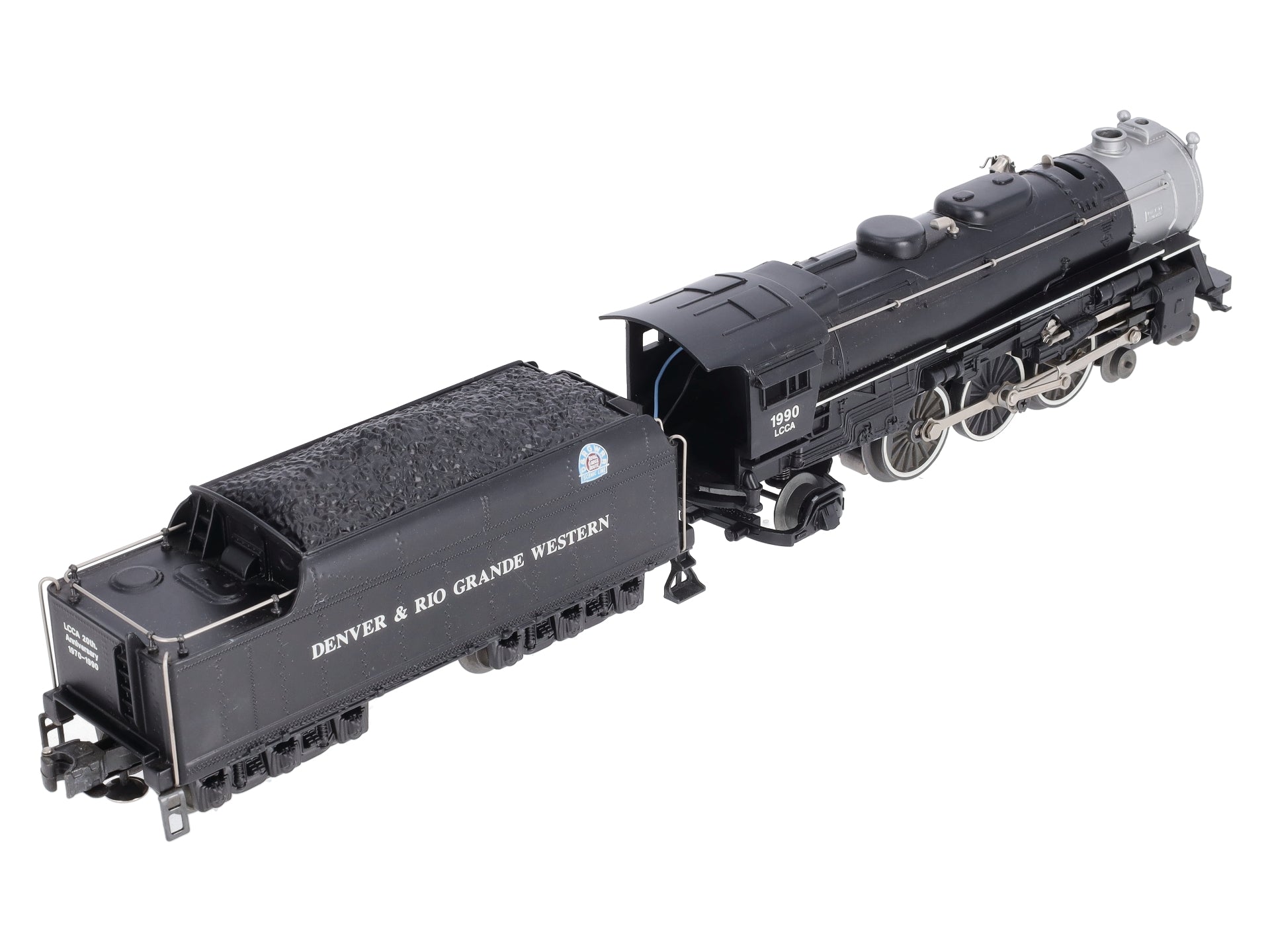 Lionel 6-18090 O Gauge Denver & Rio Grande LCCA 4-6-2 Steam Locomotive #1990 LN/Box