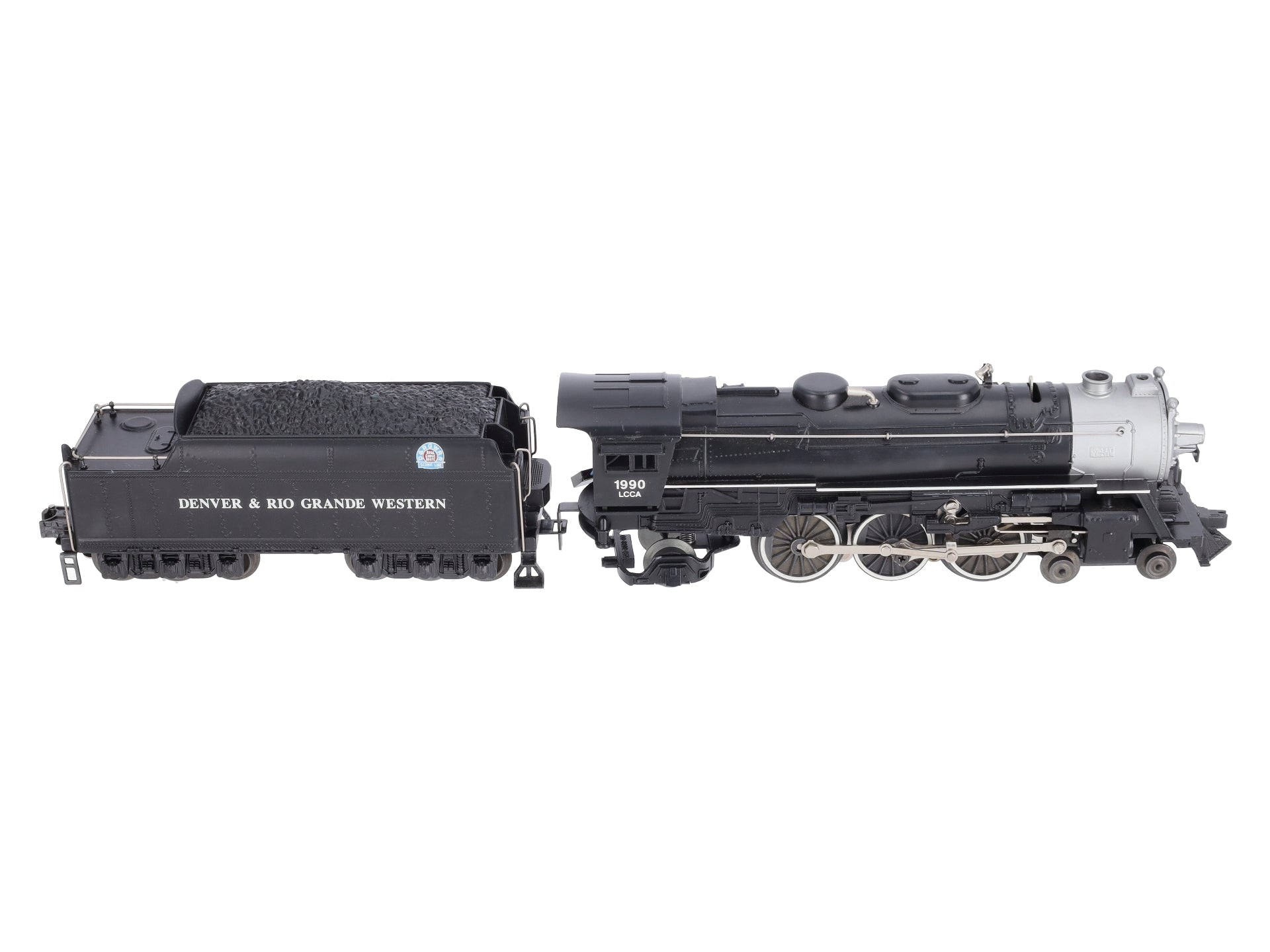 Lionel 6-18090 O Gauge Denver & Rio Grande LCCA 4-6-2 Steam Locomotive #1990 LN/Box