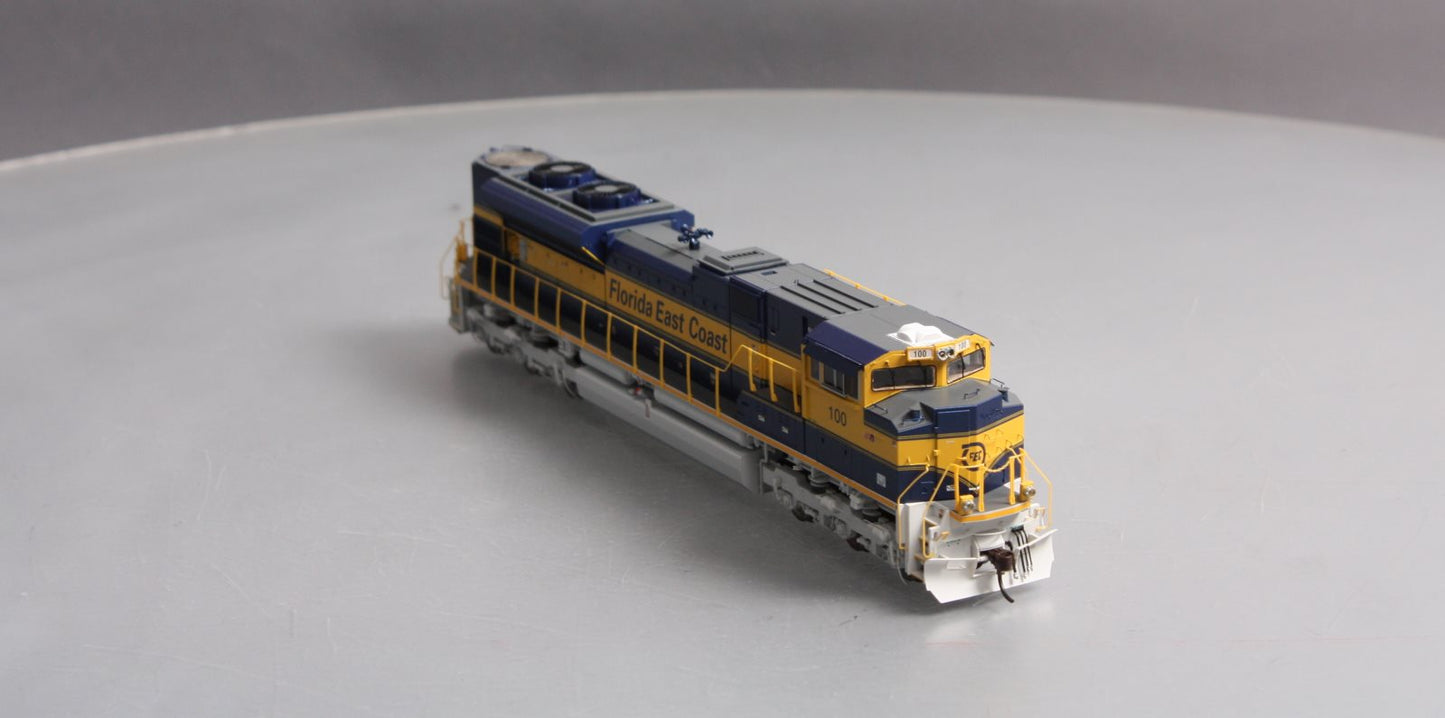 Athearn G68629 HO Florida East Coast SD70M-2 Diesel Locomotive #100 w/DCC&Sound LN/Box