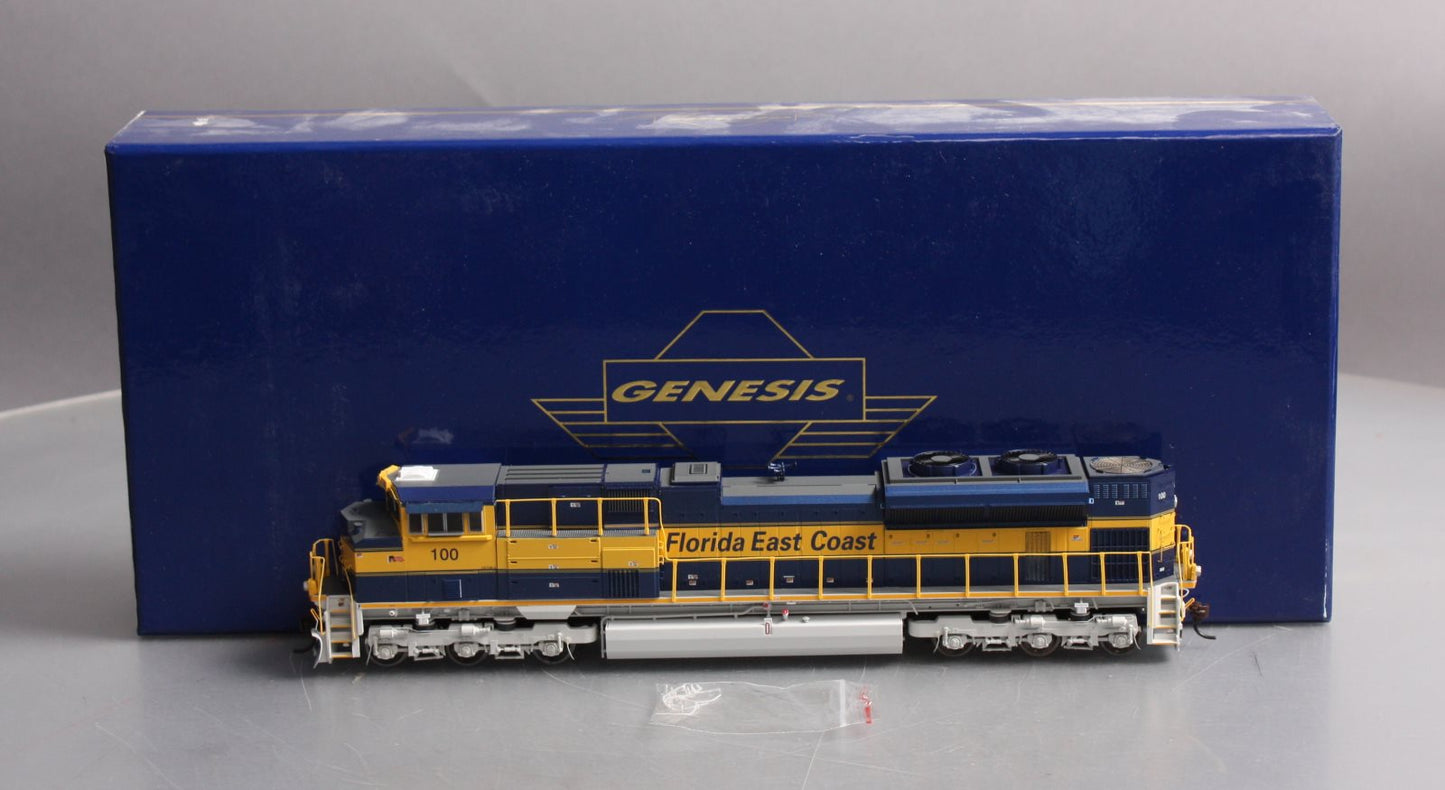 Athearn G68629 HO Florida East Coast SD70M-2 Diesel Locomotive #100 w/DCC&Sound LN/Box