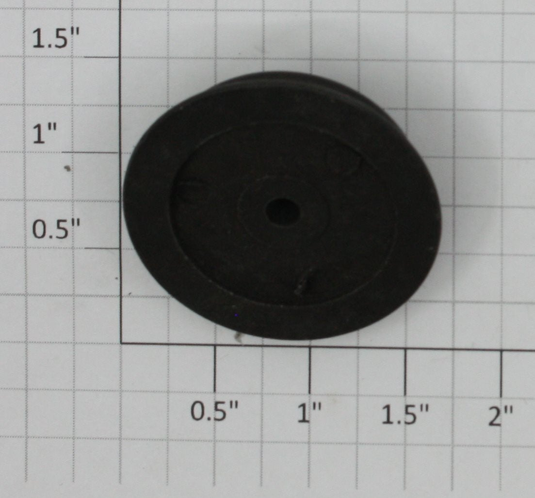 Lionel 249E-22 Black 12-Spoked Plain Wheel with Rim and Eccentric Stud