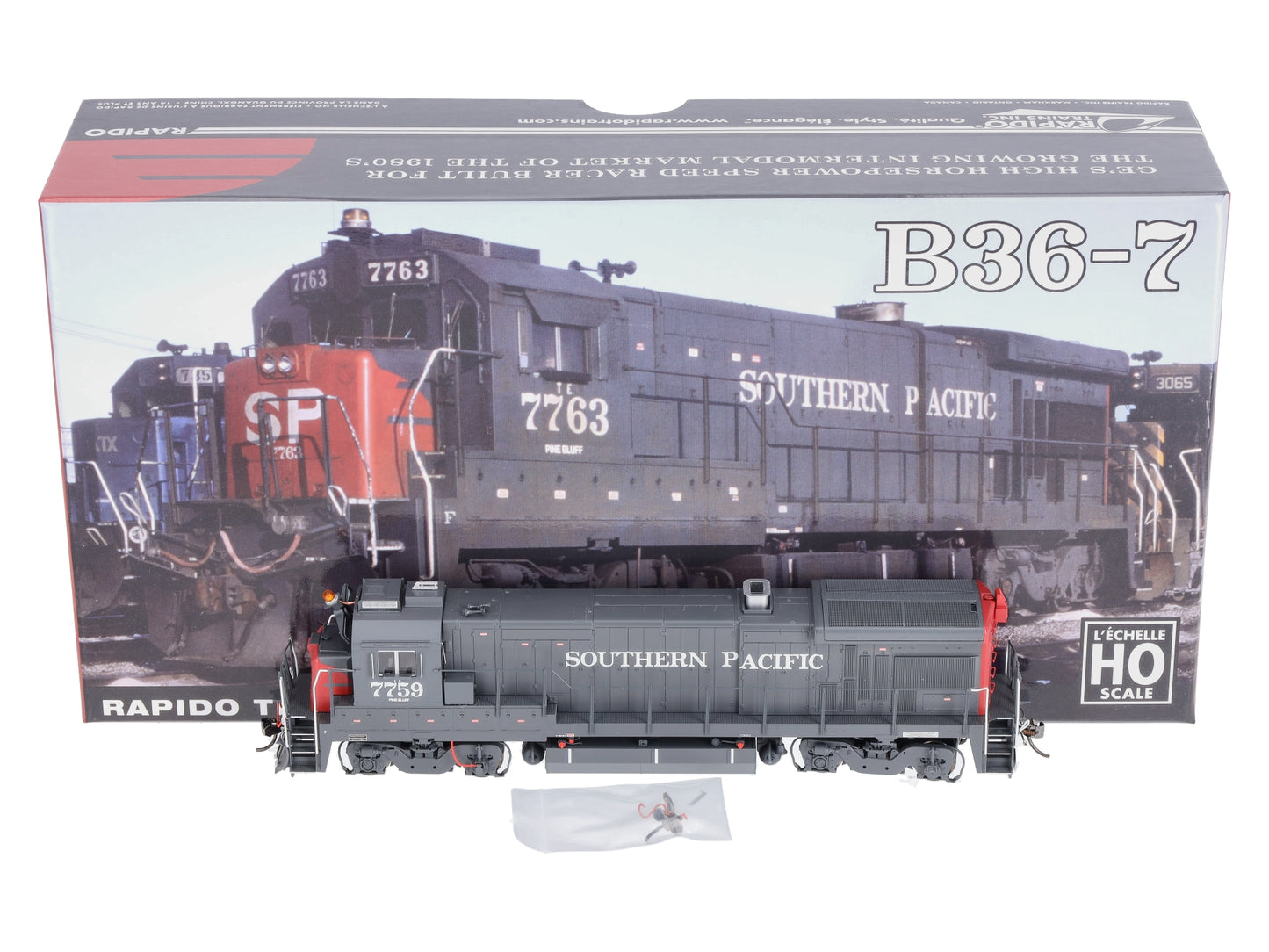 Rapido Trains 18569 HO Southern Pacific B36-7 Diesel with Sound #7759