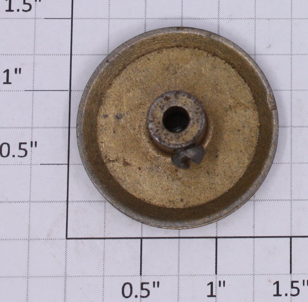 Gilbert 1931-35 Brass Plated Pulley Hub 5/16''-Screw for Hudson Erector Loco