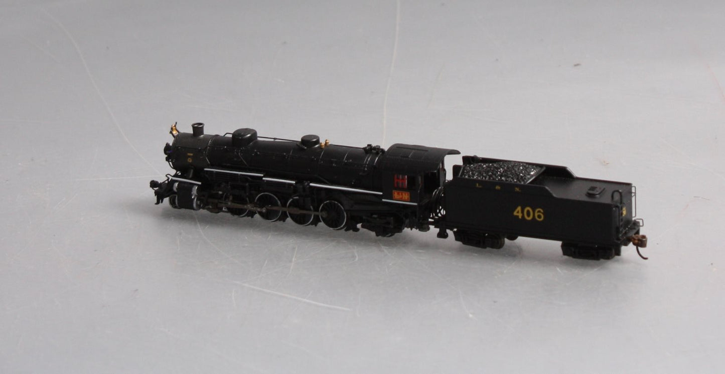 Bachmann 53452 N LN 4-8-2 Light Mountain Steam Loco with DCC Sound Value #406