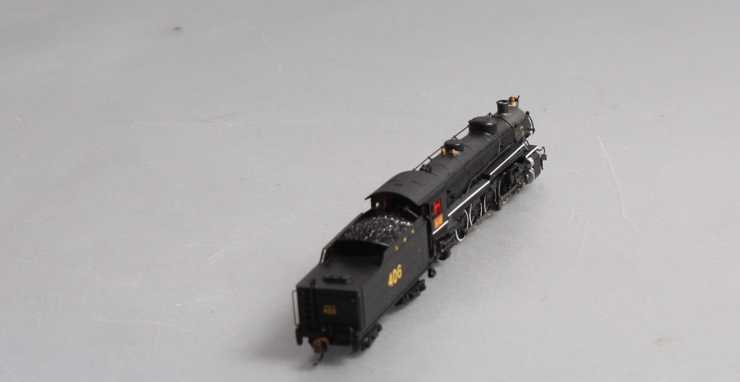 Bachmann 53452 N LN 4-8-2 Light Mountain Steam Loco with DCC Sound Value #406