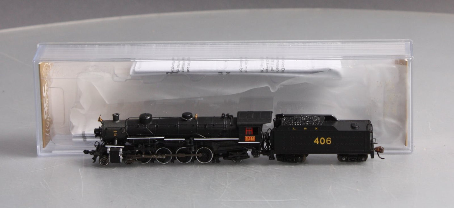 Bachmann 53452 N LN 4-8-2 Light Mountain Steam Loco with DCC Sound Value #406
