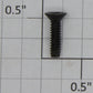 Lionel 8753-325 #6-32 x 9/16" Black Phillips Flat Head Machine Screw