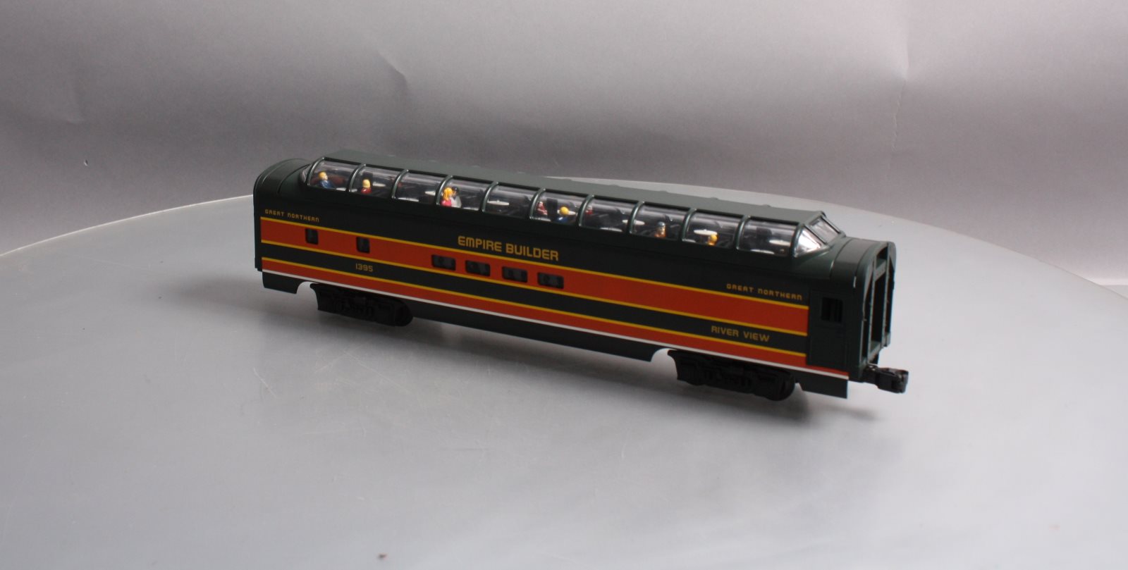 Lionel 6-19182 O Gauge Great Northern Aluminum Full Vista Dome Car #1395 LN/Box
