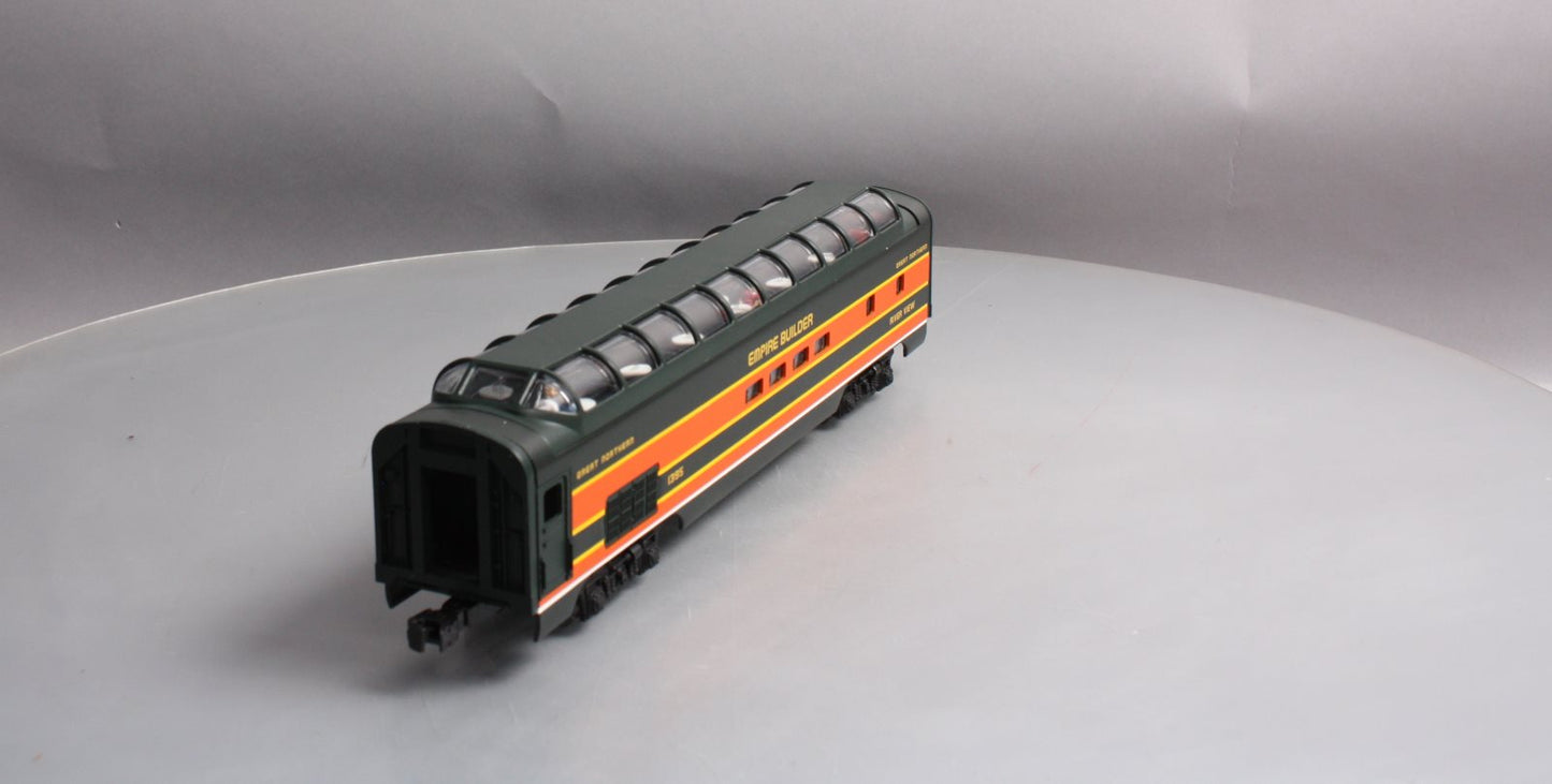 Lionel 6-19182 O Gauge Great Northern Aluminum Full Vista Dome Car #1395 LN/Box