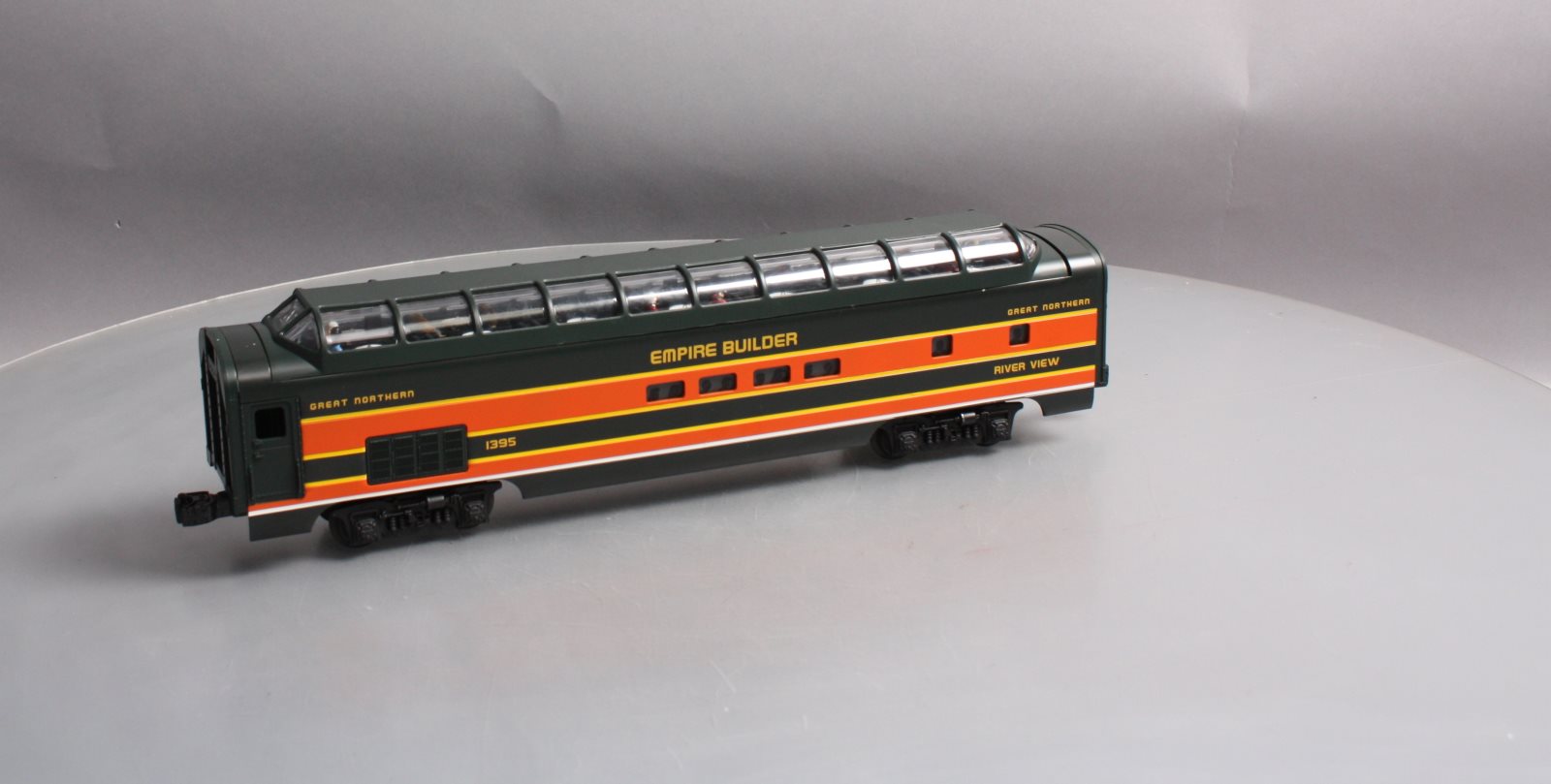 Lionel 6-19182 O Gauge Great Northern Aluminum Full Vista Dome Car #1395 LN/Box