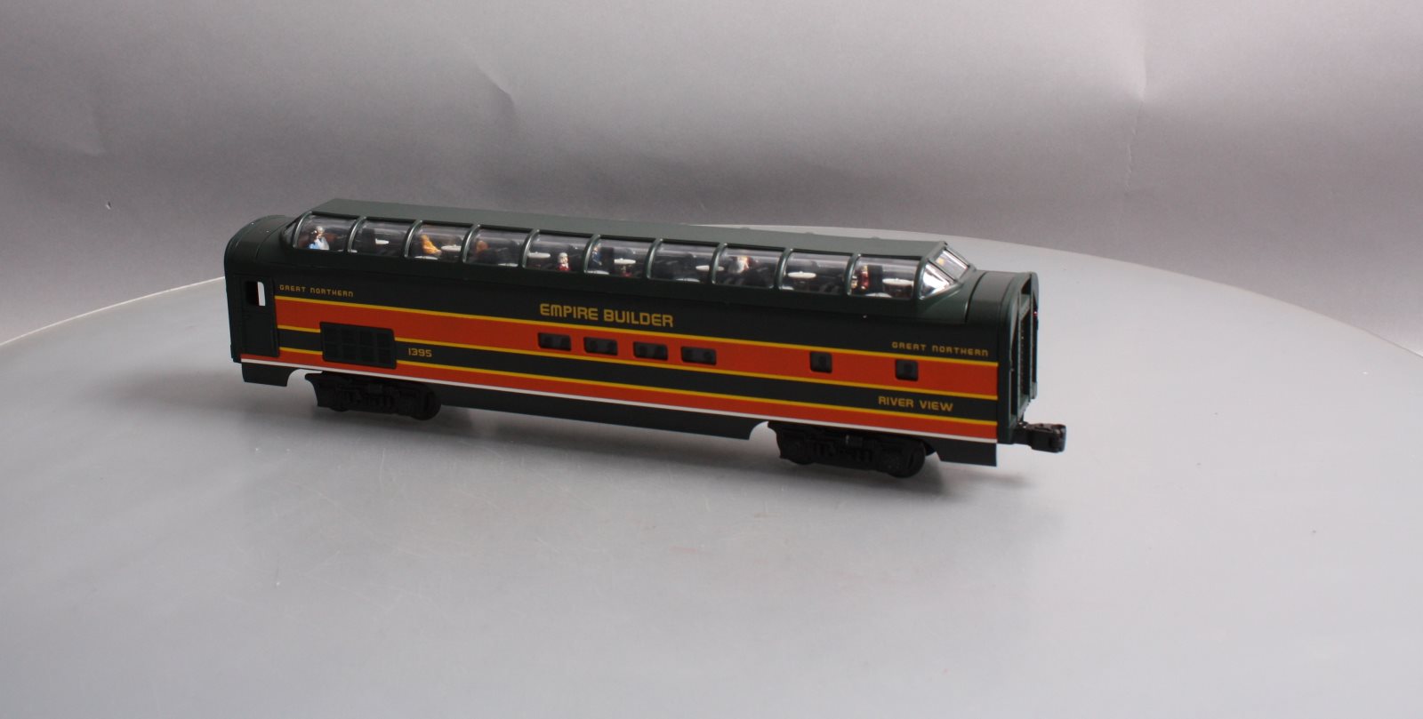 Lionel 6-19182 O Gauge Great Northern Aluminum Full Vista Dome Car #1395 LN/Box