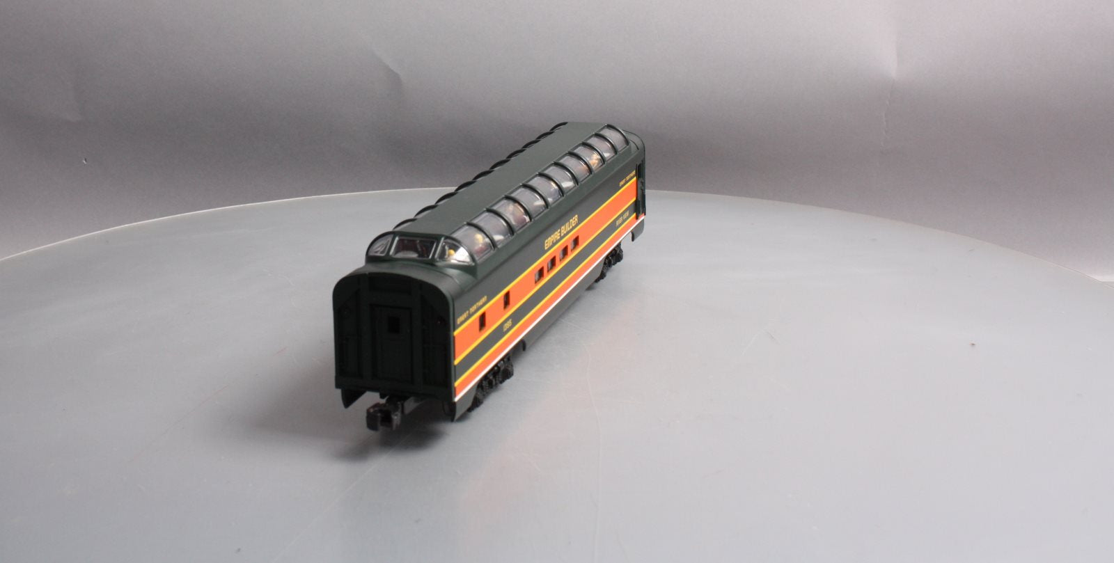 Lionel 6-19182 O Gauge Great Northern Aluminum Full Vista Dome Car #1395 LN/Box