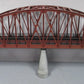 MTH 40-1031 O Gauge 30 Inch Rust Colored Steel Arch Bridge w/ Piers NIB