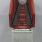 MTH 40-1031 O Gauge 30 Inch Rust Colored Steel Arch Bridge w/ Piers NIB
