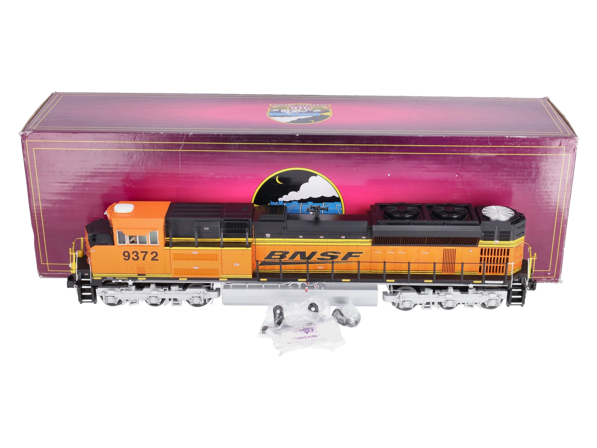 MTH 20-20520-1 Burlington Northern Santa Fe SD70ACe Diesel Engine w/ P-S 3 #9372