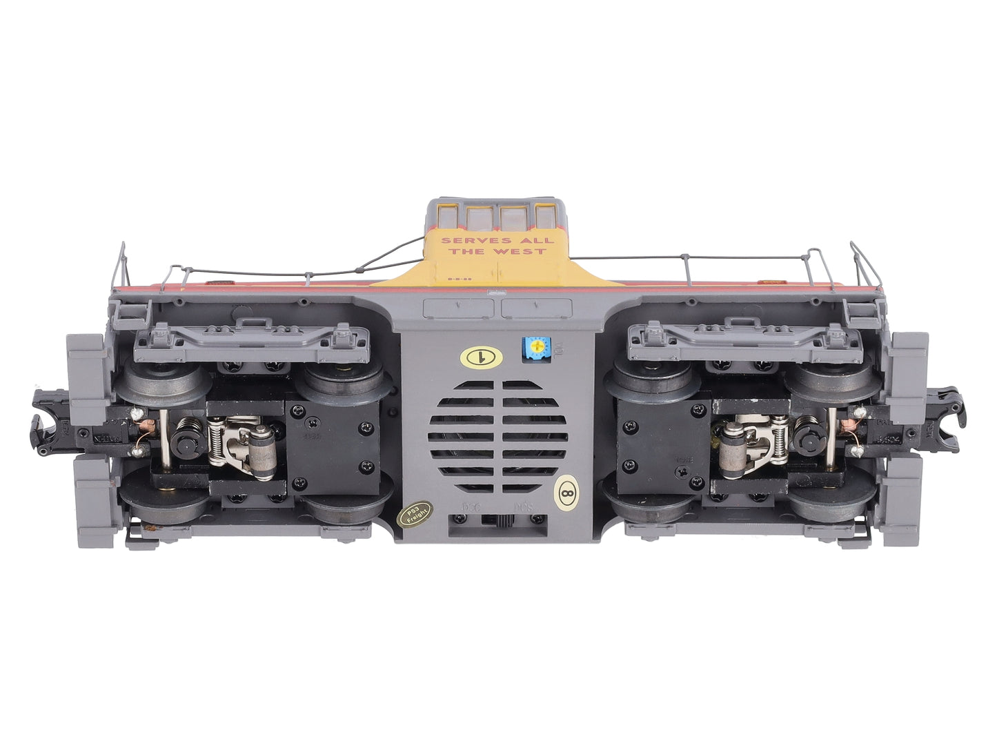 MTH 20-20726-1 Union Pacific G.E. 44 Ton Phase 1c Diesel Engine #1399