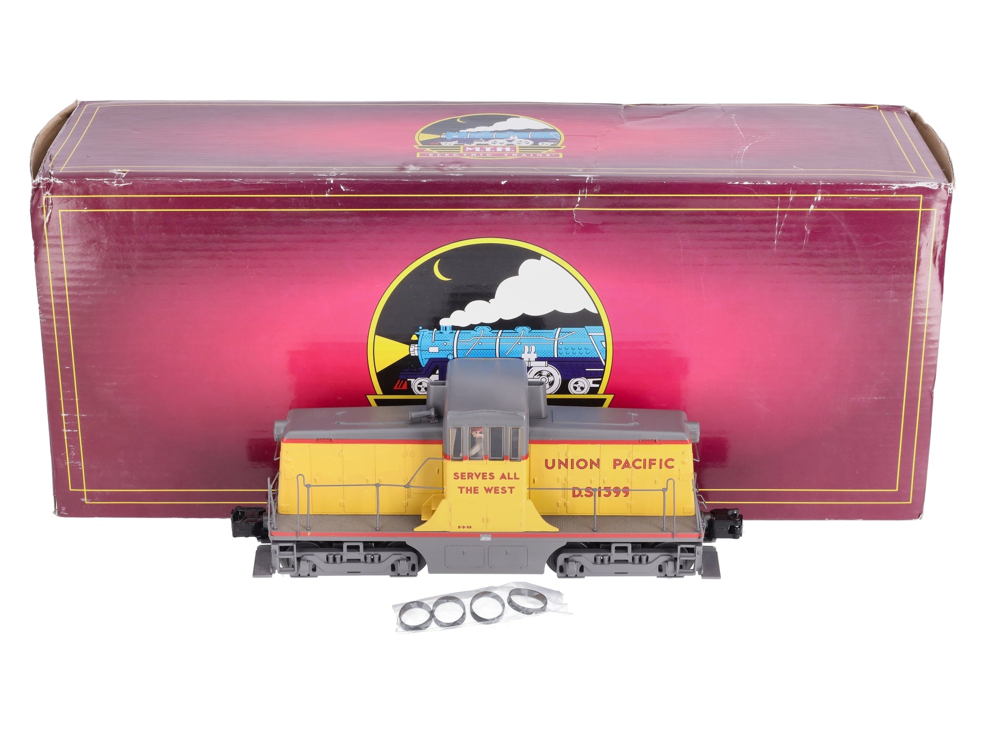 MTH 20-20726-1 Union Pacific G.E. 44 Ton Phase 1c Diesel Engine #1399