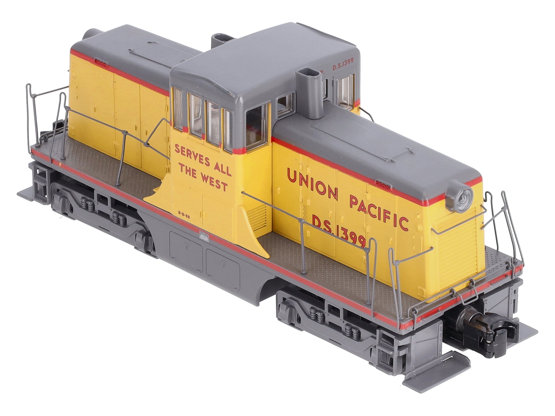 MTH 20-20726-1 Union Pacific G.E. 44 Ton Phase 1c Diesel Engine #1399
