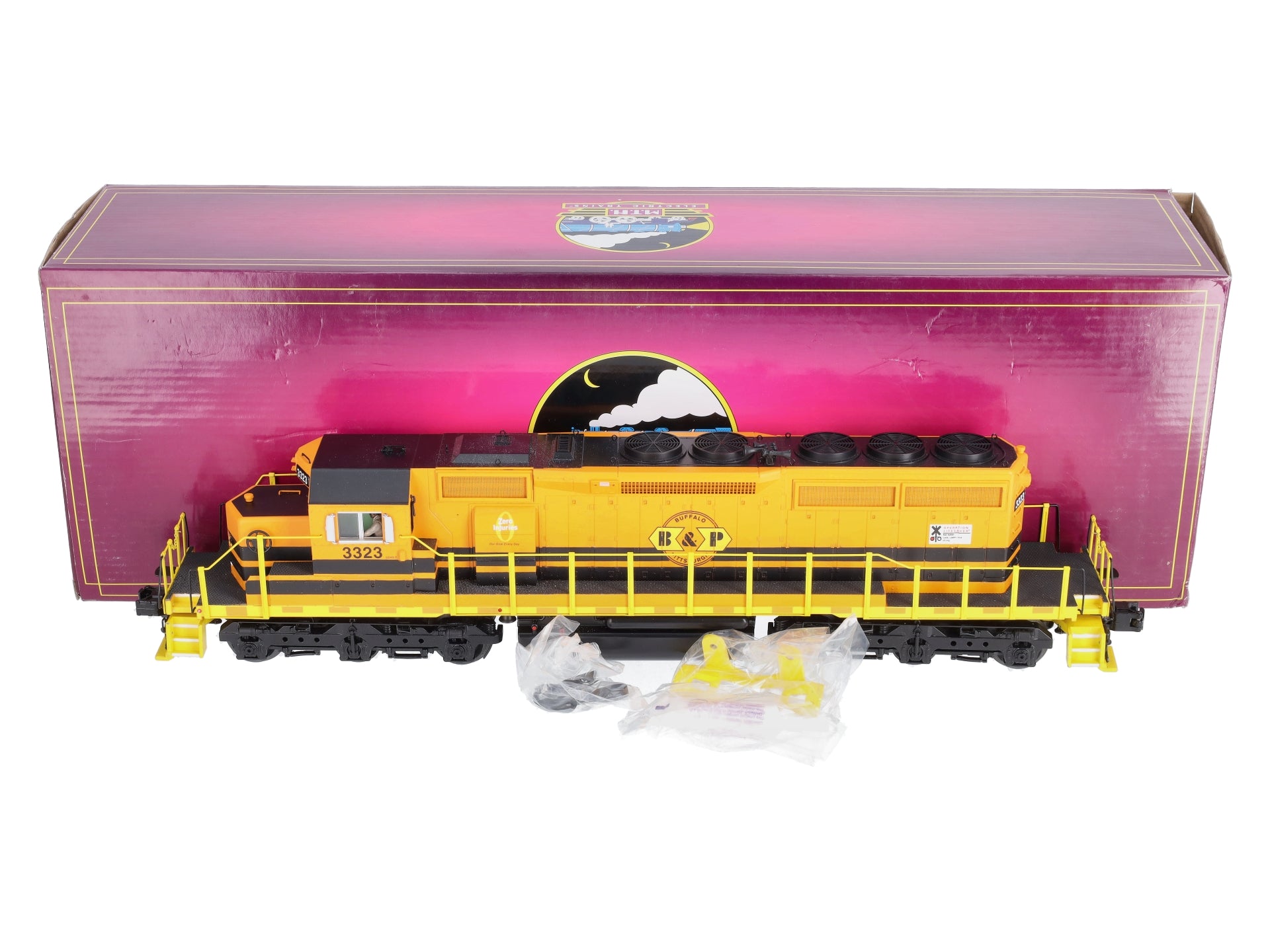 MTH 20-20579-1 Buffalo & Pittsburgh SD40-2 Diesel Engine w/Proto-Sound 3.0 #3323