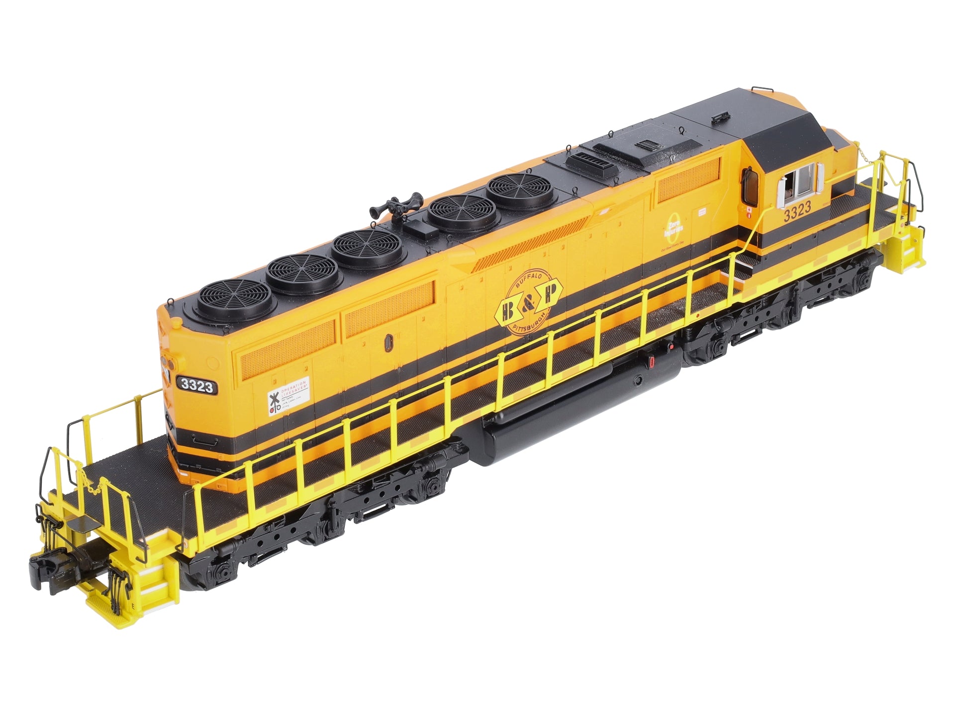 MTH 20-20579-1 Buffalo & Pittsburgh SD40-2 Diesel Engine w/Proto-Sound 3.0 #3323