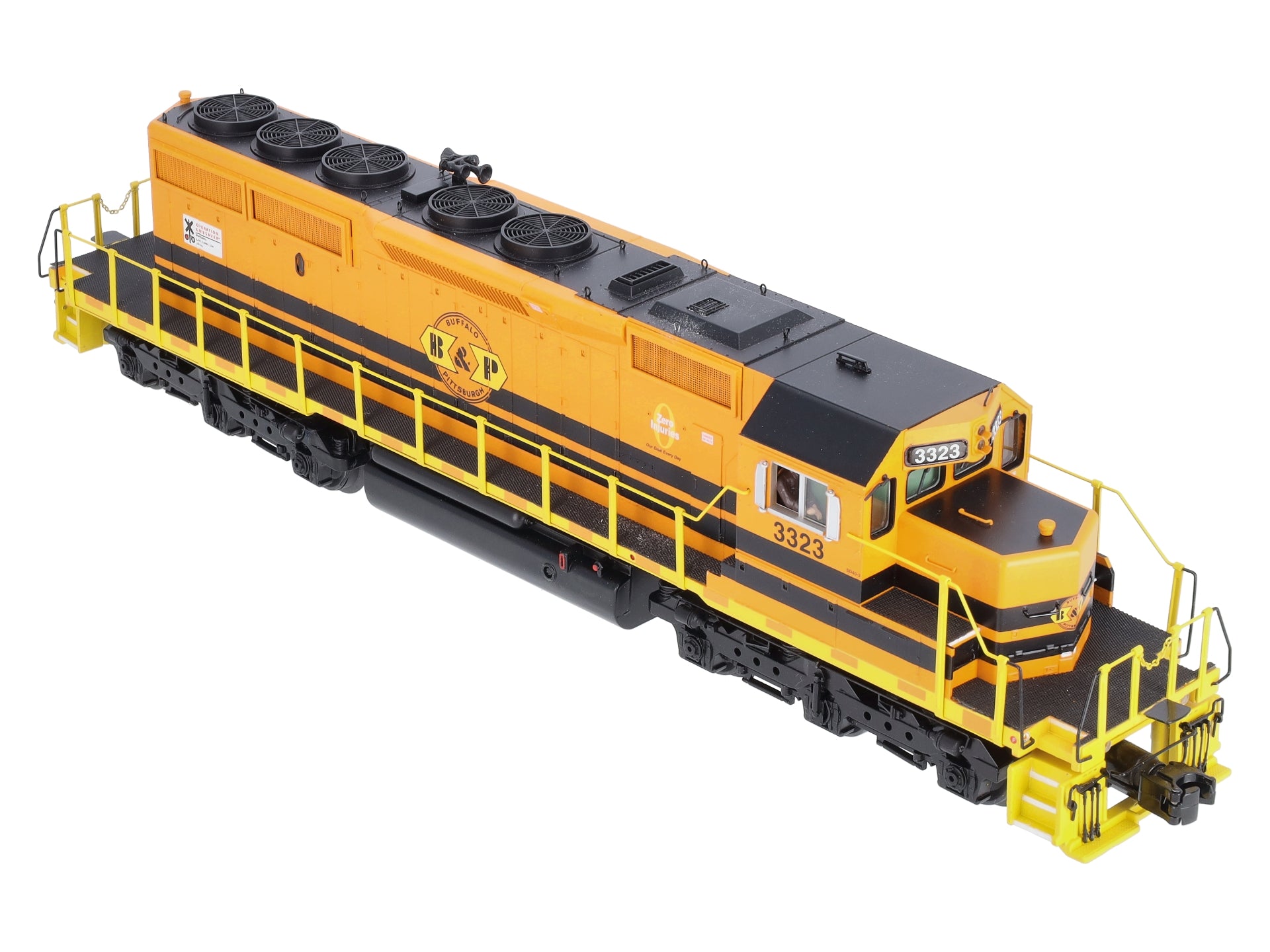MTH 20-20579-1 Buffalo & Pittsburgh SD40-2 Diesel Engine w/Proto-Sound 3.0 #3323