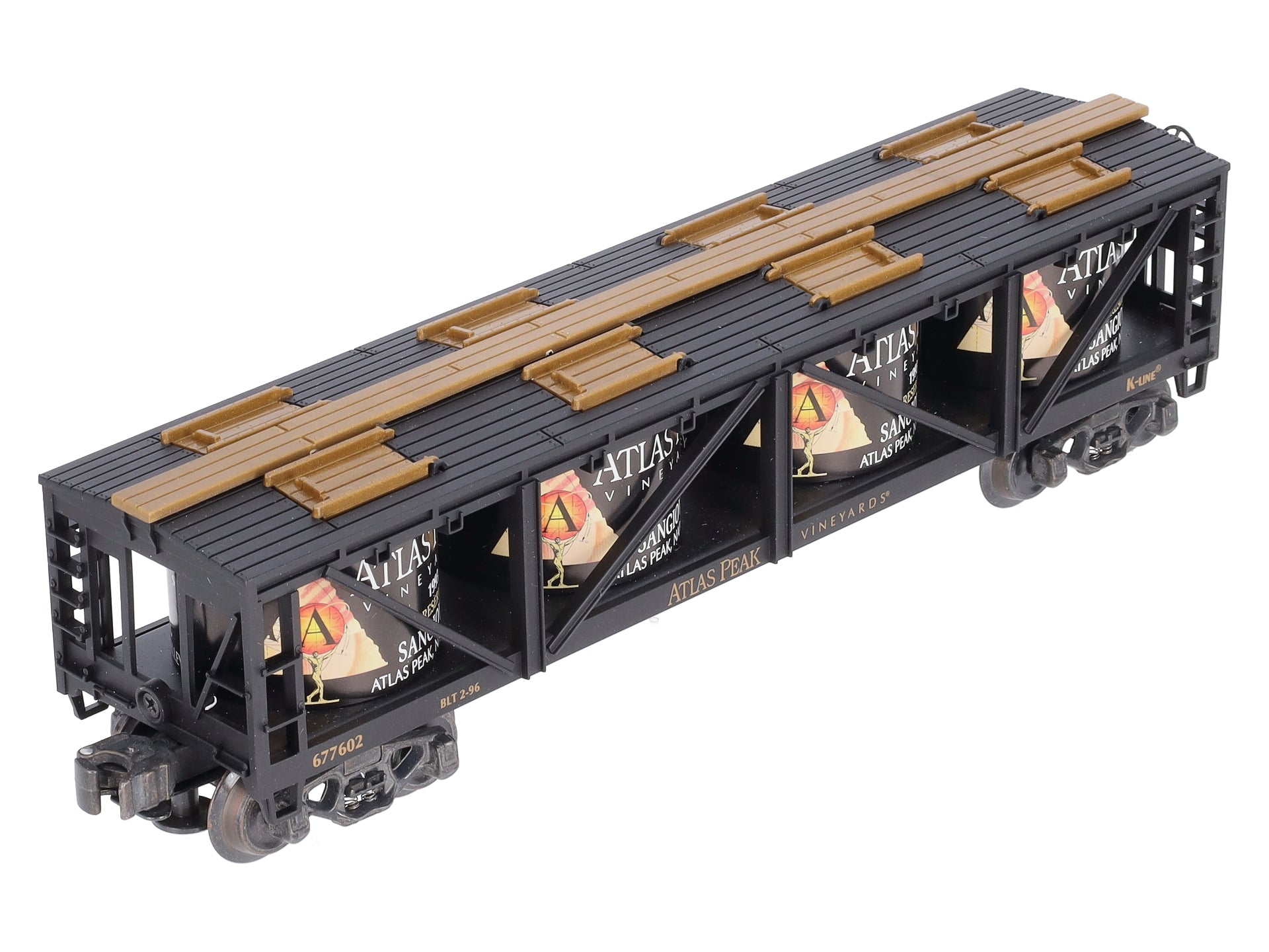 K-Line K677602 O Gauge Atlas Peak Vineyards 