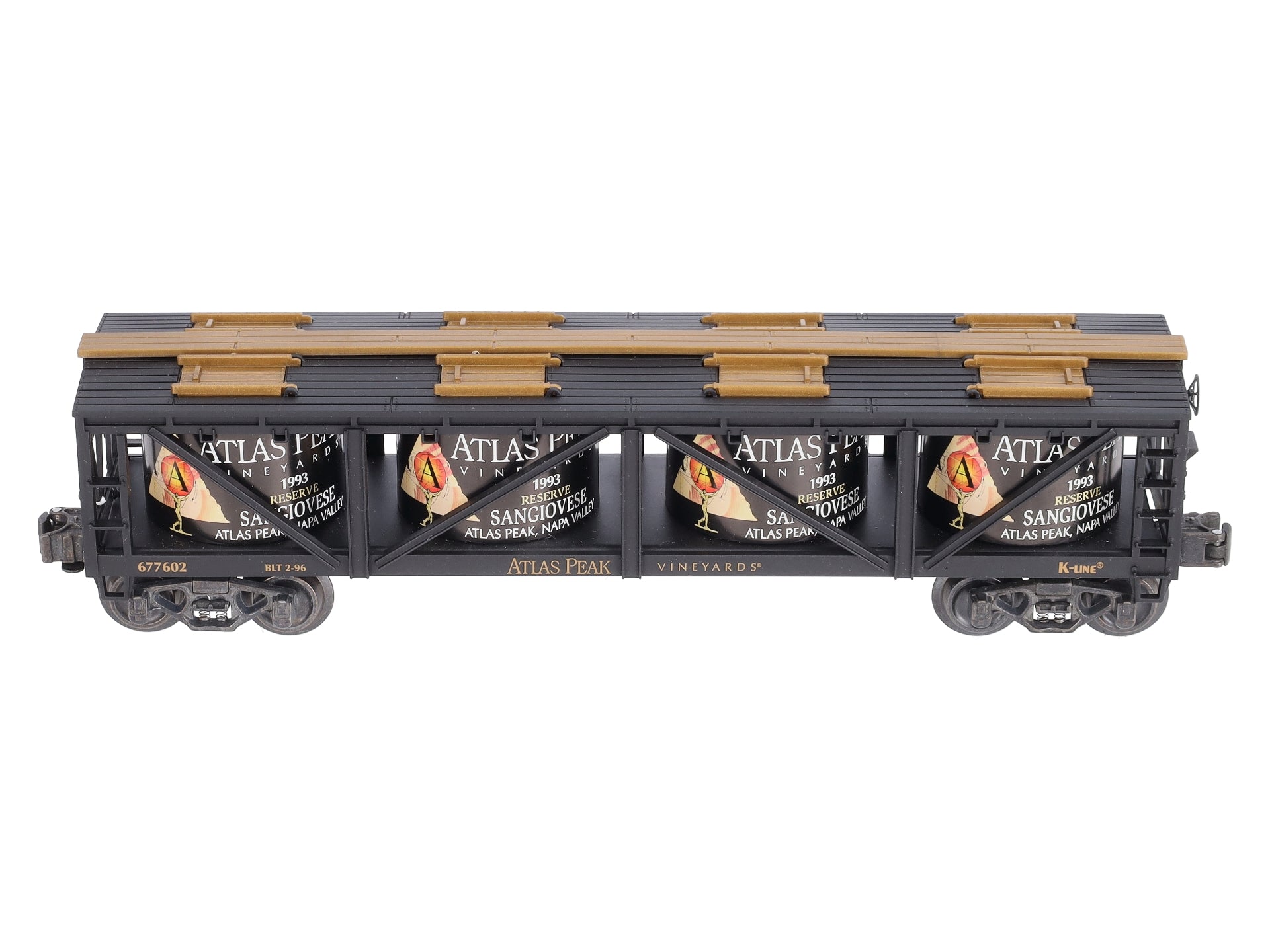 K-Line K677602 O Gauge Atlas Peak Vineyards 