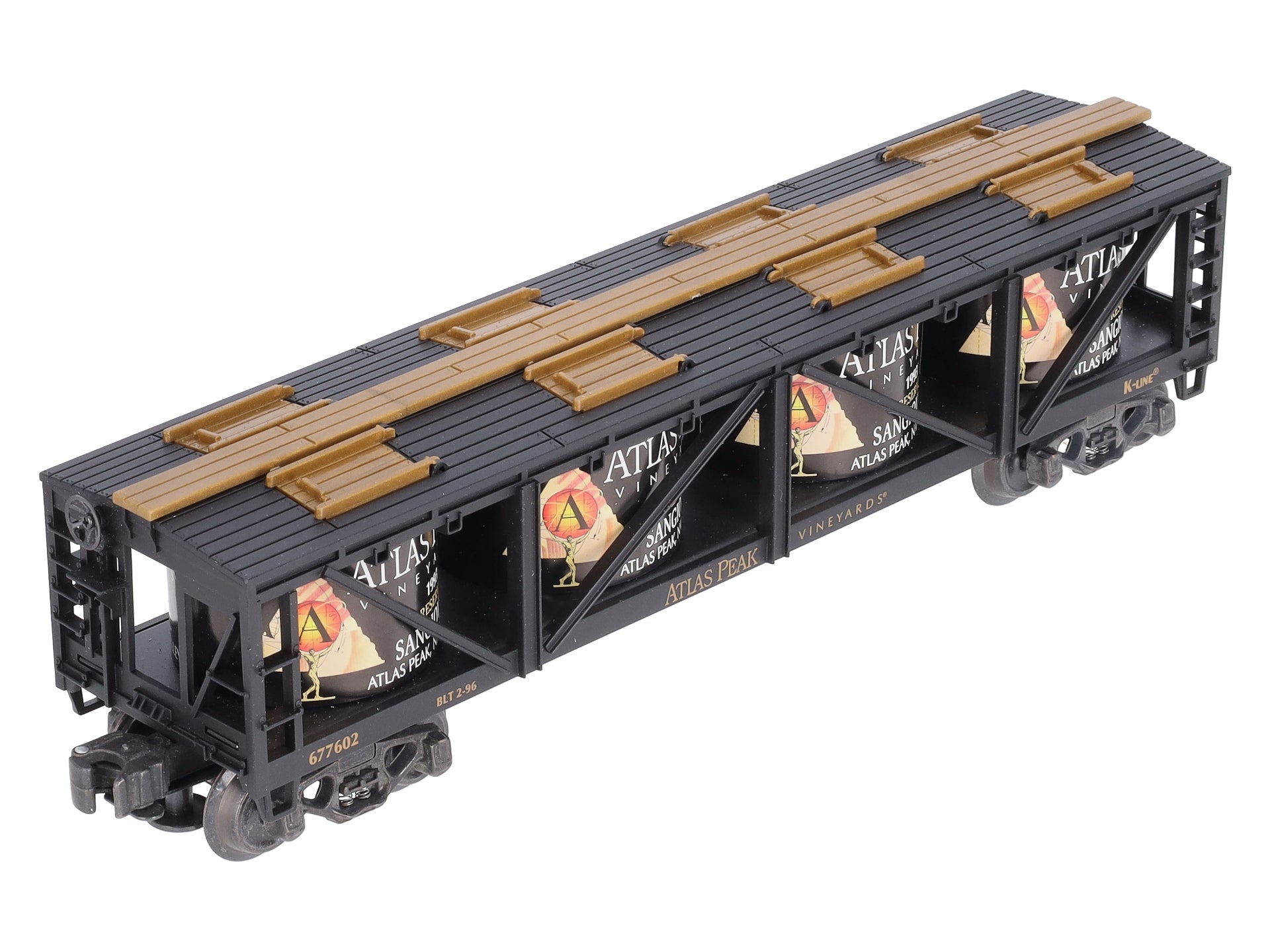 K-Line K677602 O Gauge Atlas Peak Vineyards 