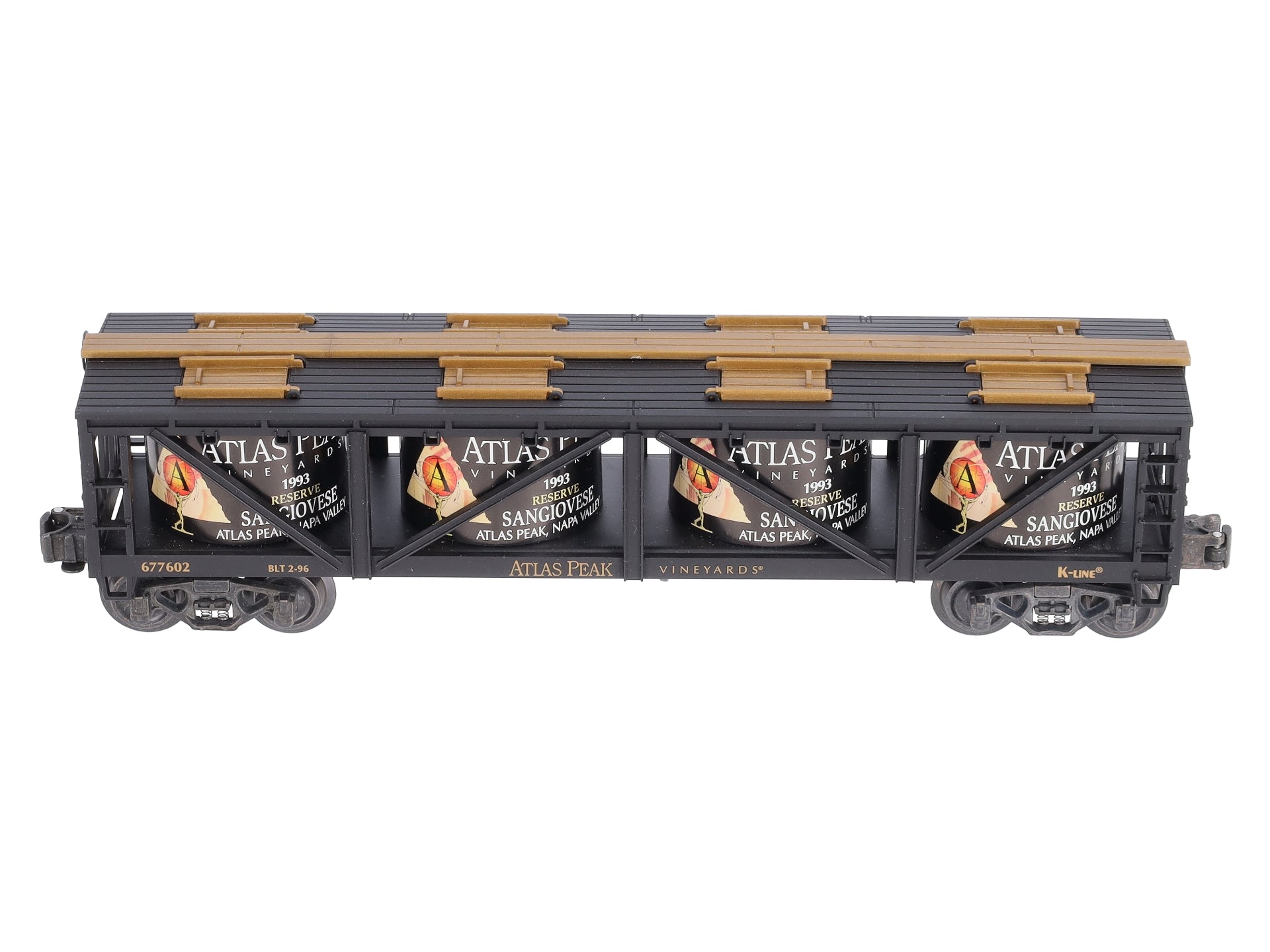 K-Line K677602 O Gauge Atlas Peak Vineyards 