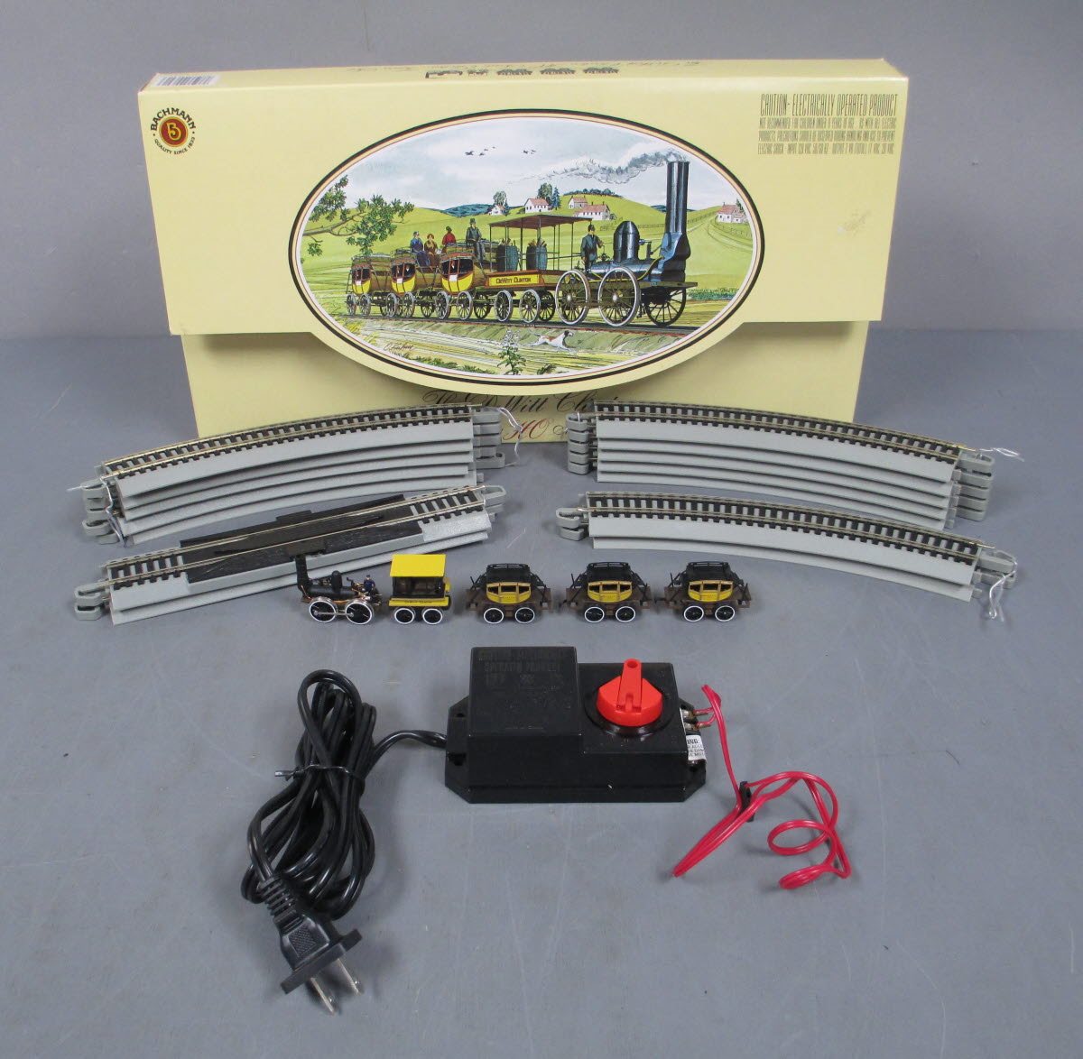 Bachmann 00641 HO Scale DeWitt Clinton Historic Steam Train Set LN/Box