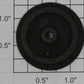 Lionel 250E-26 Blackened Plain Rear Truck Wheel for 250 Hiawatha