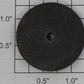 Lionel 250E-26 Blackened Plain Rear Truck Wheel for 250 Hiawatha