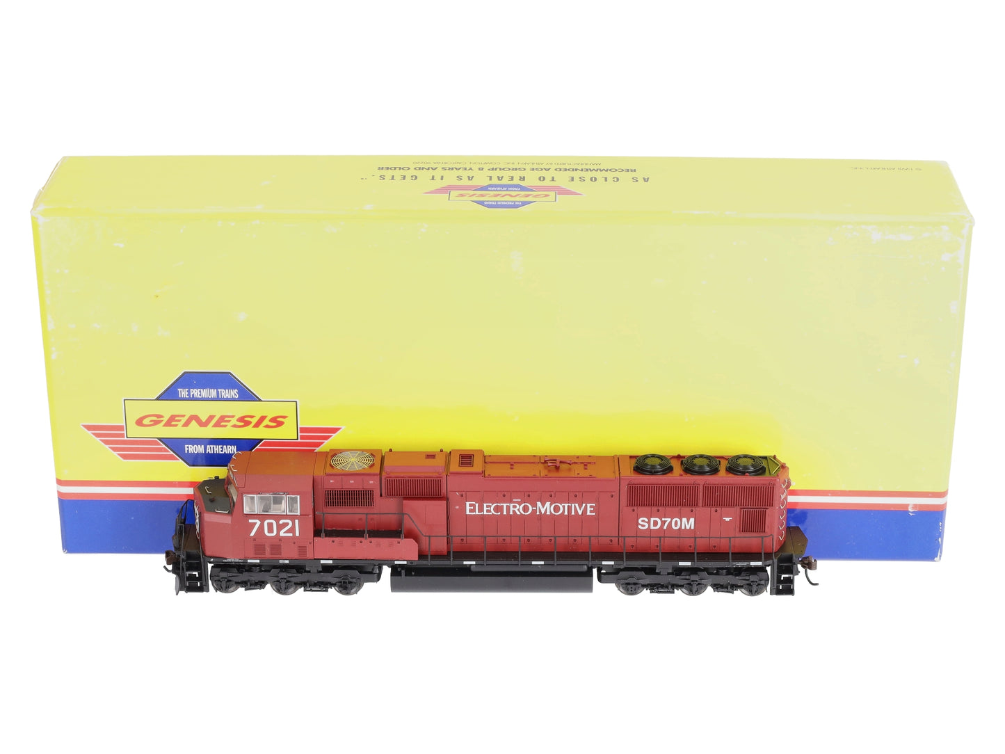 Athearn G69228 HO Electro-Motive Diesel Lease SD70M Diesel Locomotive #7021