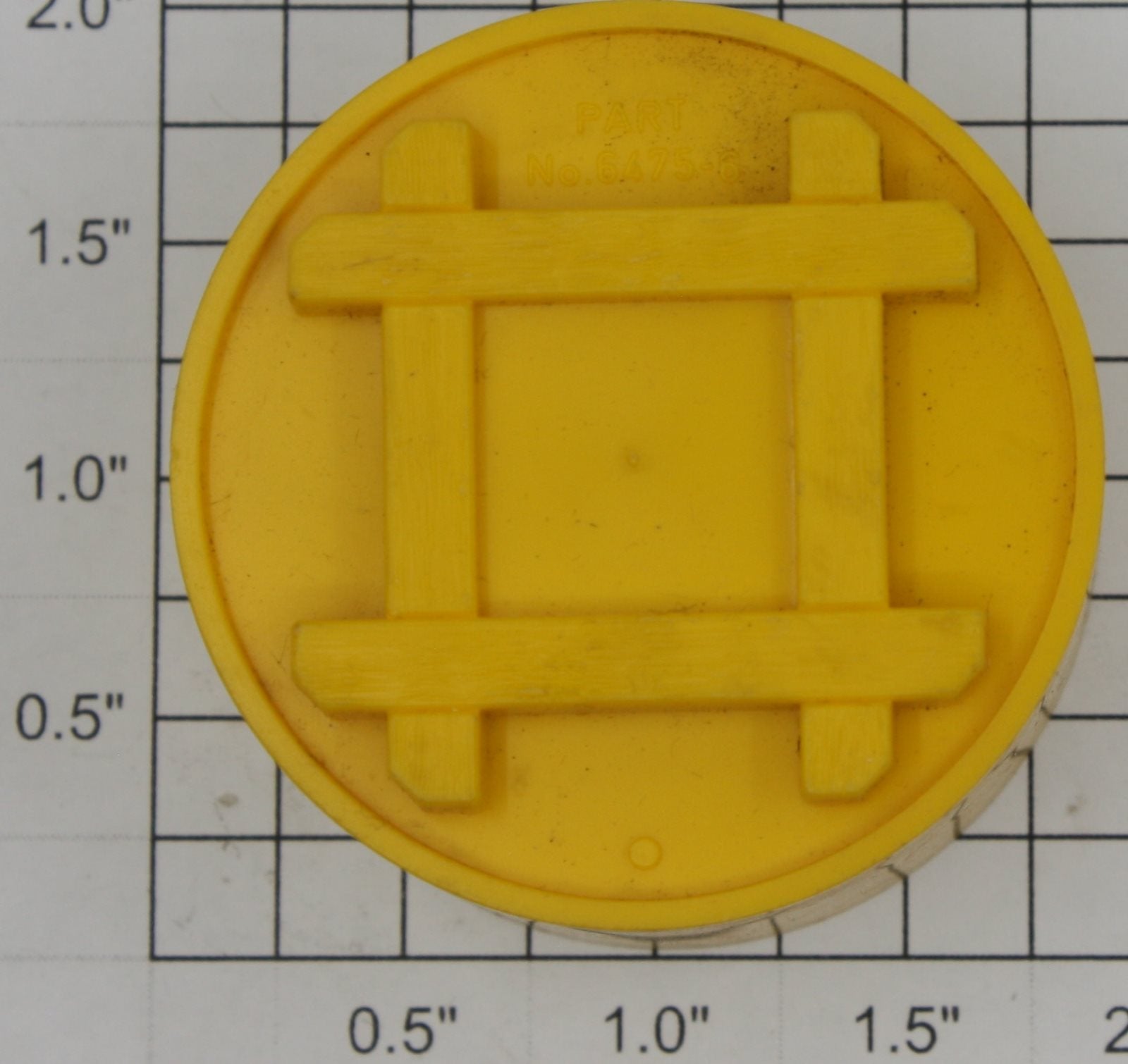 Lionel 6475-7 Plain Yellow Vat