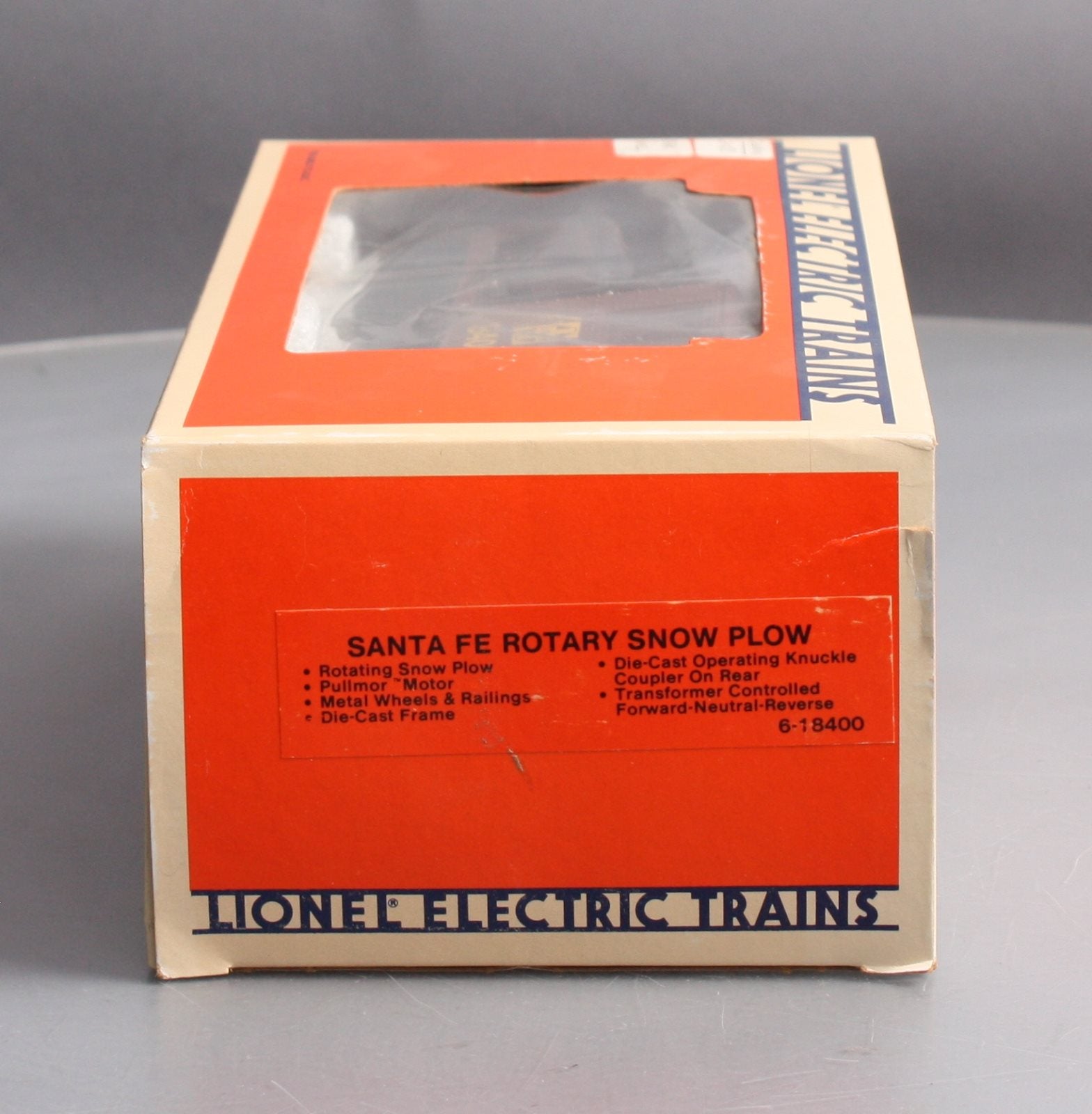Lionel 6-18400 O Gauge Santa Fe Rotary Snowplow LN/Box