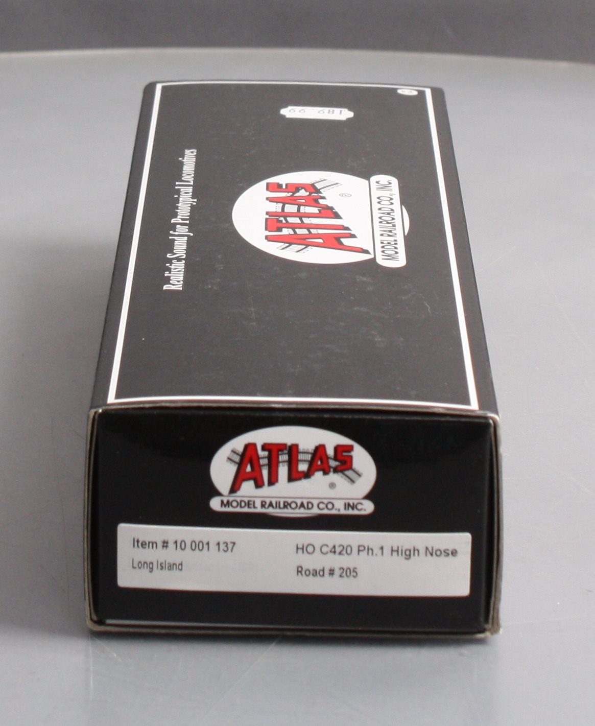 Atlas 10001137 HO Gold Long Island C420 Diesel Locomotive #205