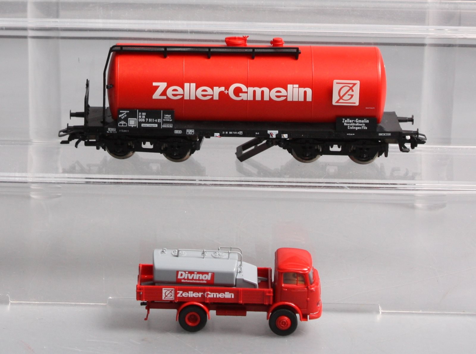 Marklin 48116 Museum Car Set 2016 w/ Tank Car & Truck LN/Box