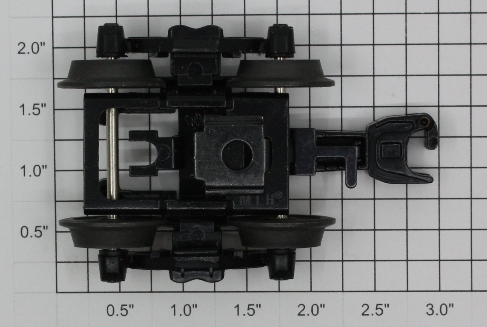 MTH DA-0100010 4-Wheel Articulated 2-Sprung Truck Without Hose
