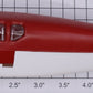Lionel 6800-60 Red and White Airplane No Side Wings or Propeller-Incomplete