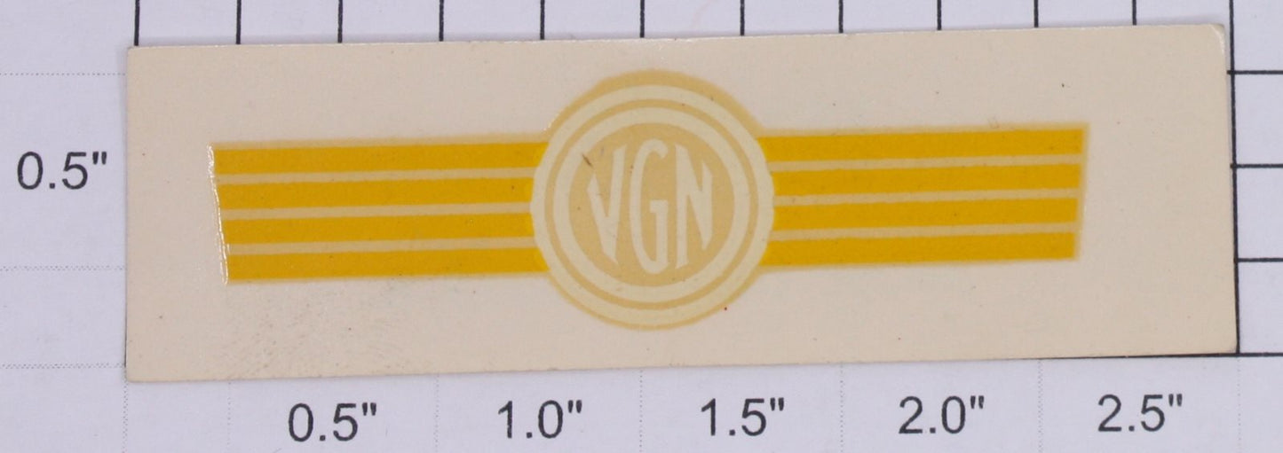 Lionel 8659-10 VGN Water Soluble Decal