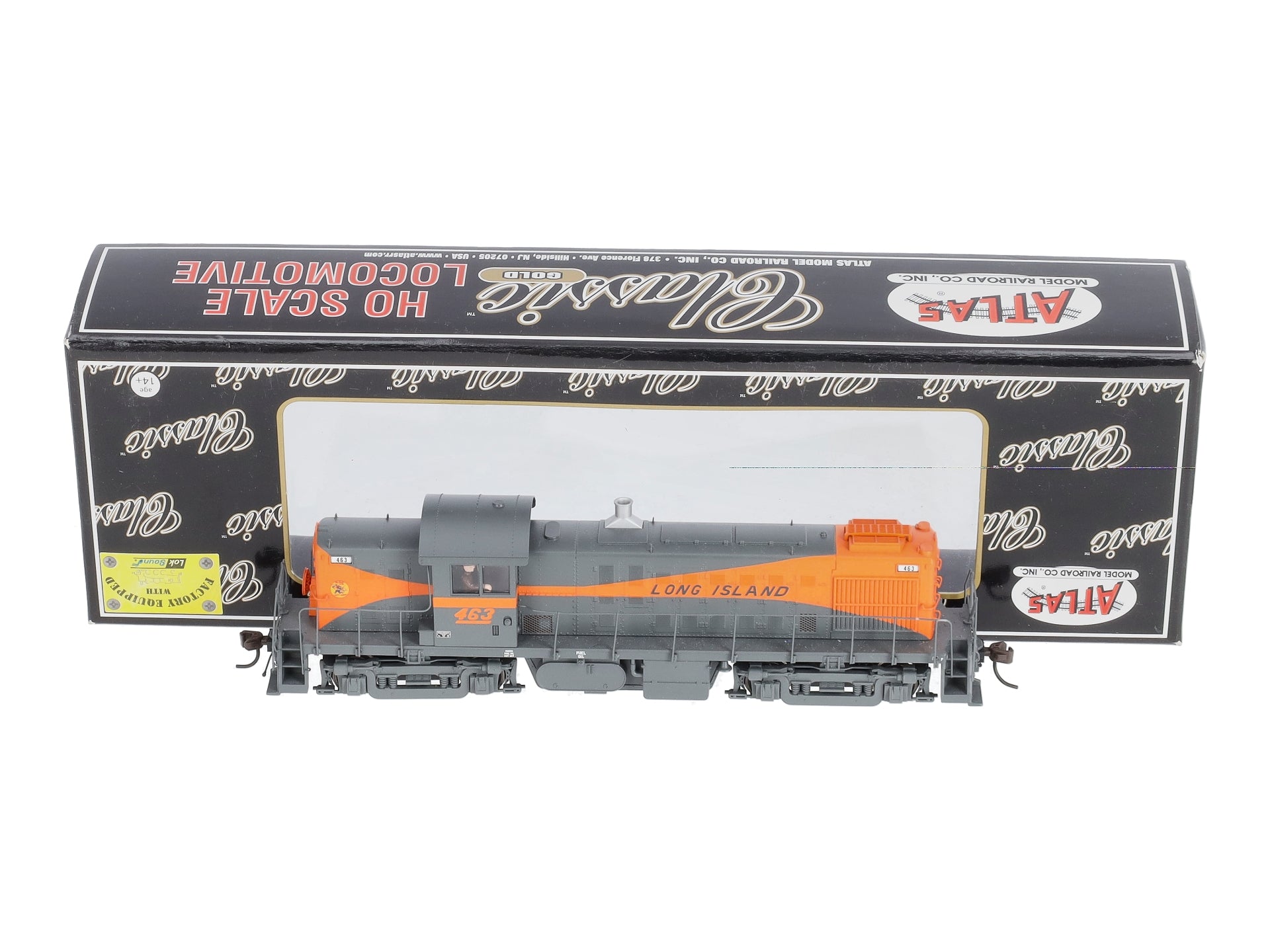 Atlas 10002117 Ho RS-1 LIRR 463 W/sd