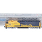 Kato 1769212LS N Santa Fe SDP40F Type IVa with Loksound #5253