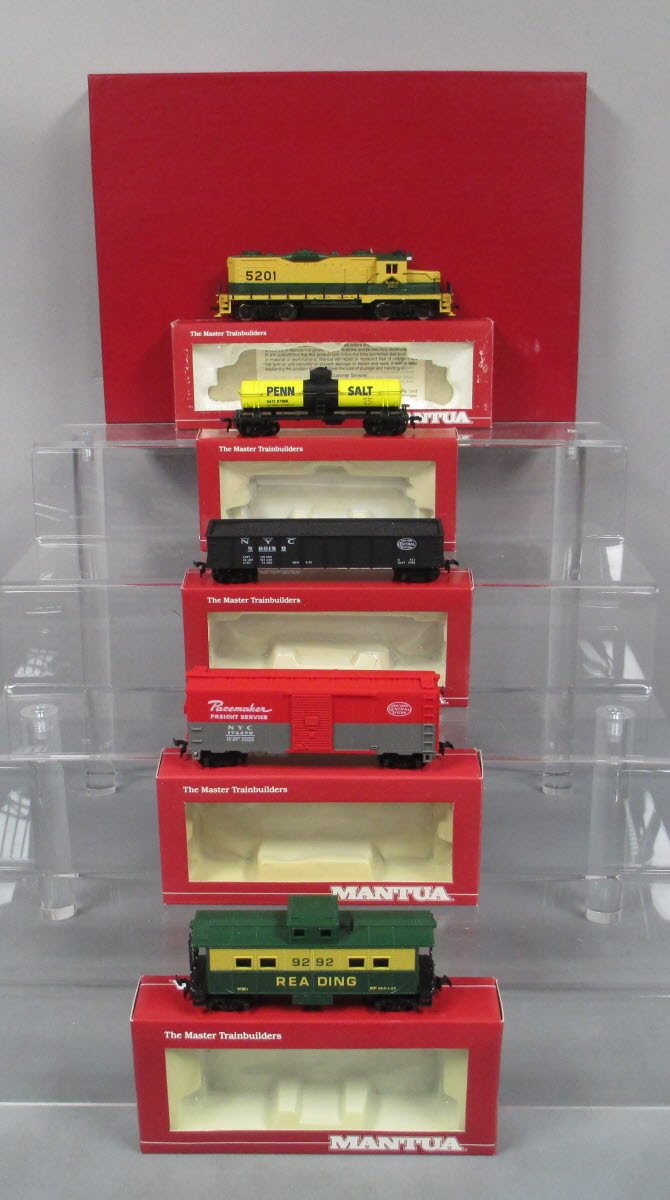 Mantua 931-414 HO Scale Reading Freight Express Set LN/Box