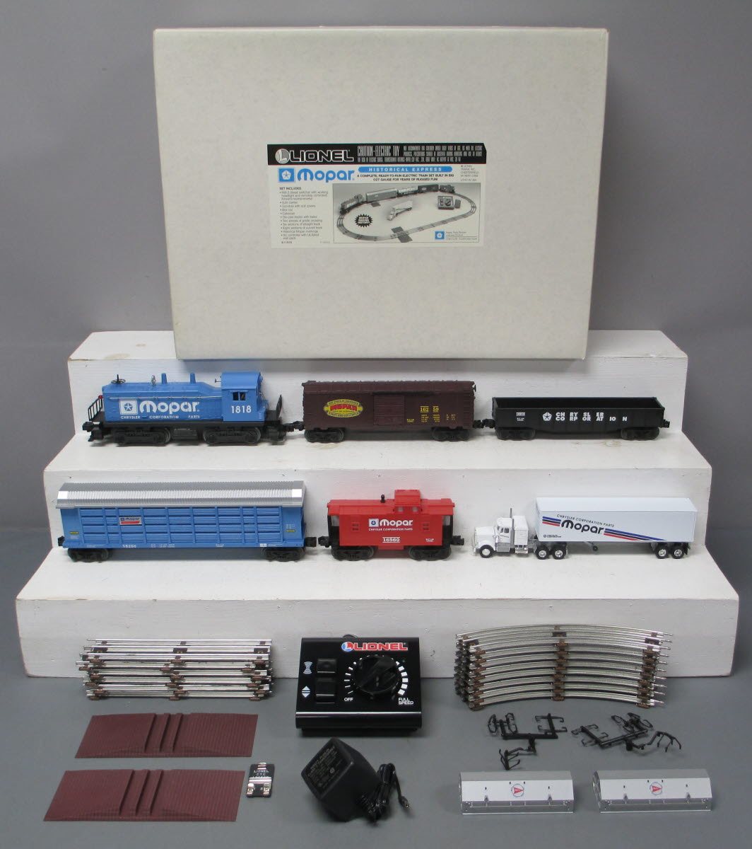 Lionel 6-11818 O Gauge Mopar Historical Express Diesel Train Set NIB