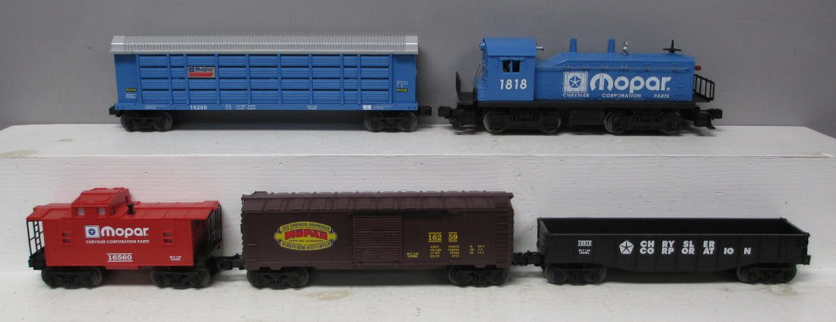 Lionel 6-11818 O Gauge Mopar Historical Express Diesel Train Set NIB